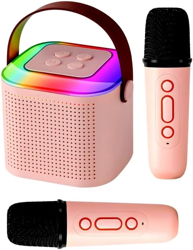 esportic Y1 Edition Bluetooth Speaker with Dual Wireless Karaoke Mic ...