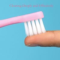 Vista 4 de 6 paquetes de cepillos de dientes para niños, cepillos de dientes de setas encantadoras con cerdas extra suaves para niños de 1 a 3 años