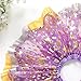 Toddler Soft Tutu Skirt Toddler Ruffled Cover Fashion Tulle Skirt Layered Tulle Skirt Fashion Sequin Clothes (Purple, 9-11 Years)