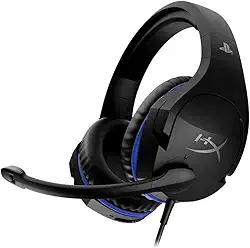 Headset Gamer HyperX Cloud Stinger, preto/azul