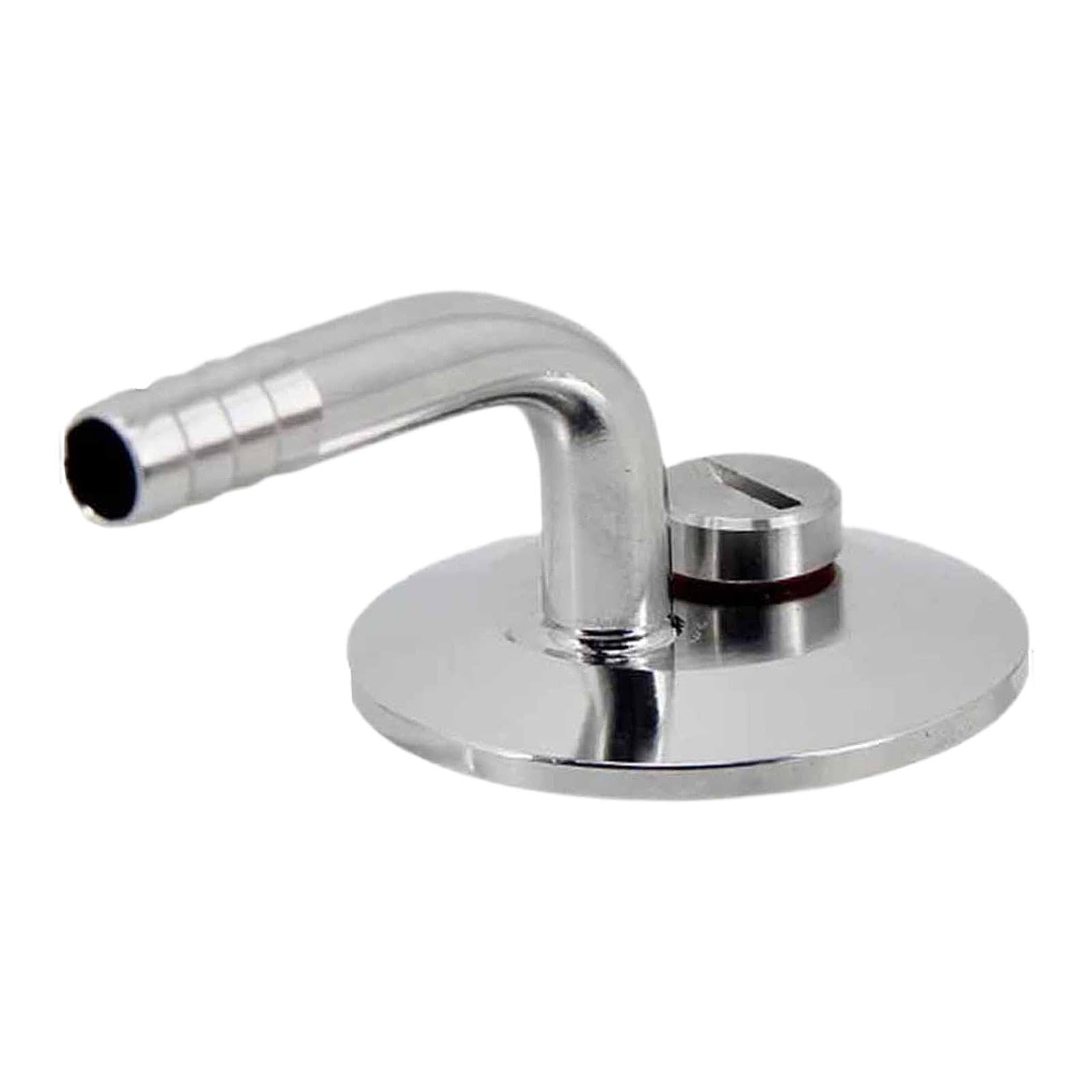 Ball Convert Lid Raccordo Clamp Transfer Fitting Valvola di Scarico Accoppiatore Accessorio in Acciaio Inox 304 Funzione Sgancio Rapido Adatto, 1.5inch