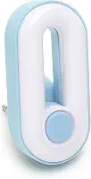 Luminárias de Tomada Noturna Bivolt – Luz Suave para Quarto Infantil e Ambientes Aconchegantes (Azul)