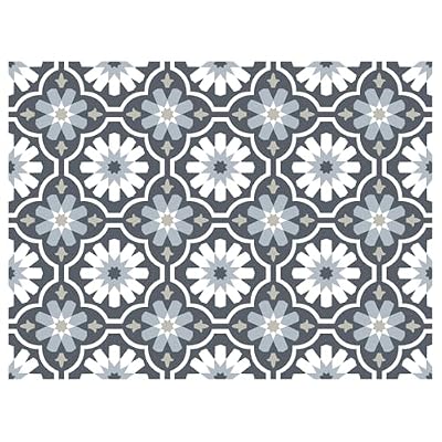 12 Pcs (6x6 in) Decorative Tile Stickers,Peel and Stick Wallcovering Self-Adhesive Waterproof Vinyl Tile Stickers for Kitchen Living Room Floor