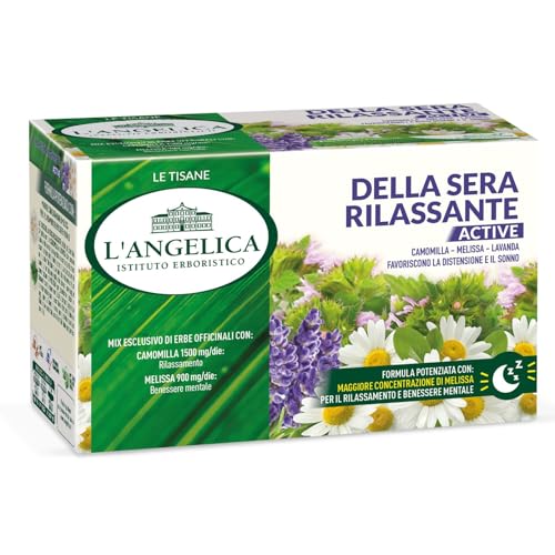 L'Angelica Tisane Della Sera Rilassante, 18 Filtri