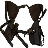 Shoulder Holster for 1911 9mm & Glock Concealment - Ambidextrous Fit for Men with Big & Tall Comfort...