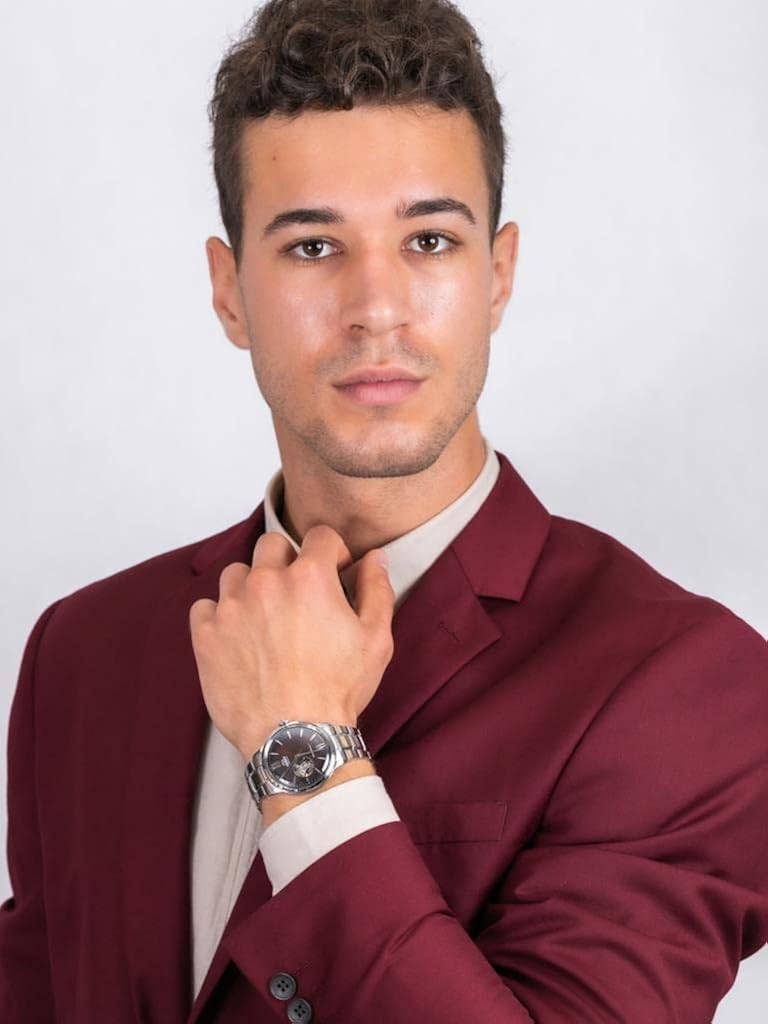 Orient Men's Automatic Watch with Stainless Steel Strap, Grey, 22 (Model: RA-AG0027Y10B)