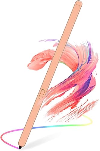 TUCANA Repuesto Slim S Pen compatible con Galaxy Z Fold5, Z Fold6 sin Bluetooth, lápiz capacitivo de nivel de presión 4096 (rosa)