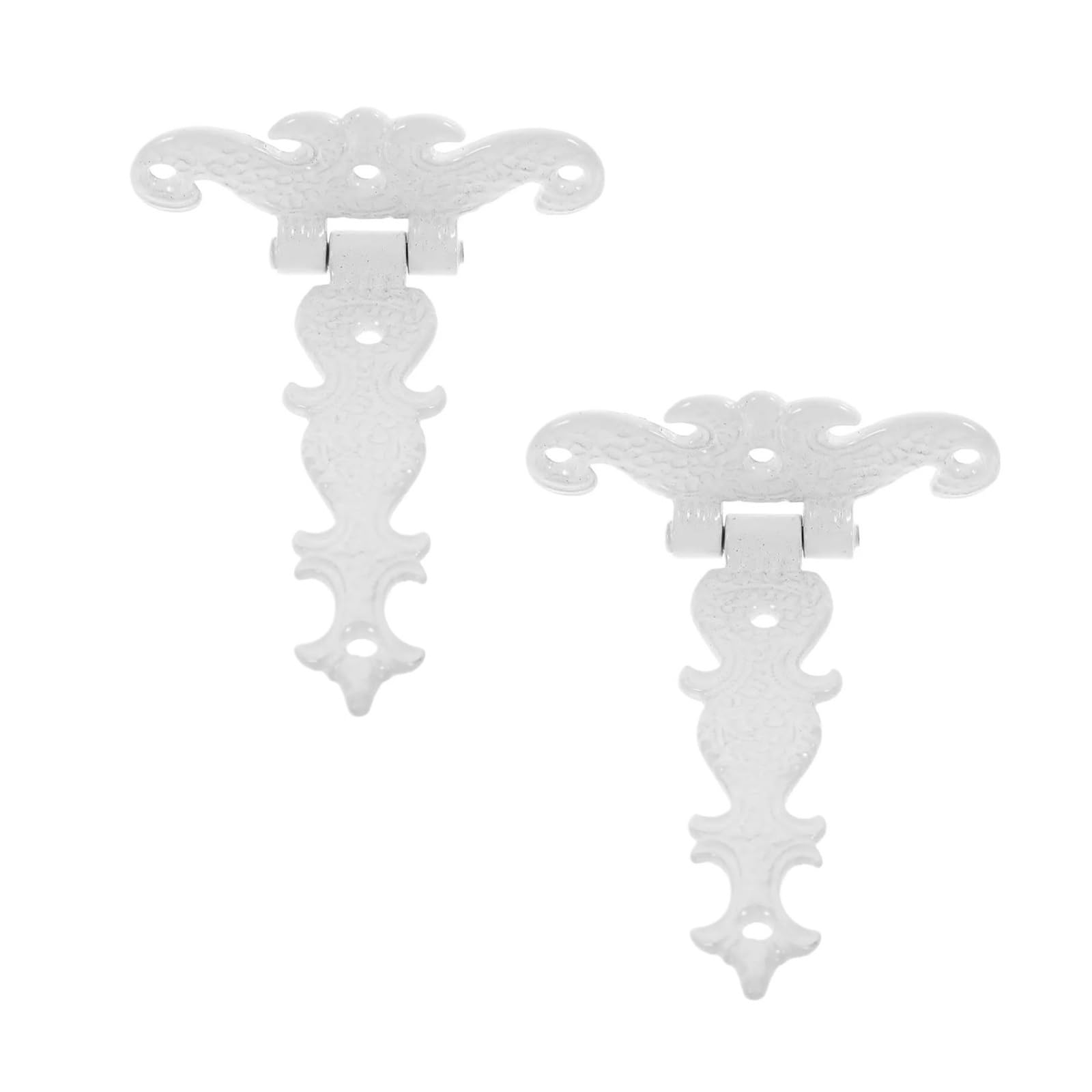 Bisagra de puerta reversible con cierre automático Bisagra De Cobertizo Hierro Resistente 2 Piezas