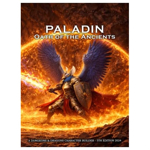 The Ancients Paladin Character Builder for D&D 5E 2024: Class and Sub-Class Features, Action Economy, Smites with Spell List & More