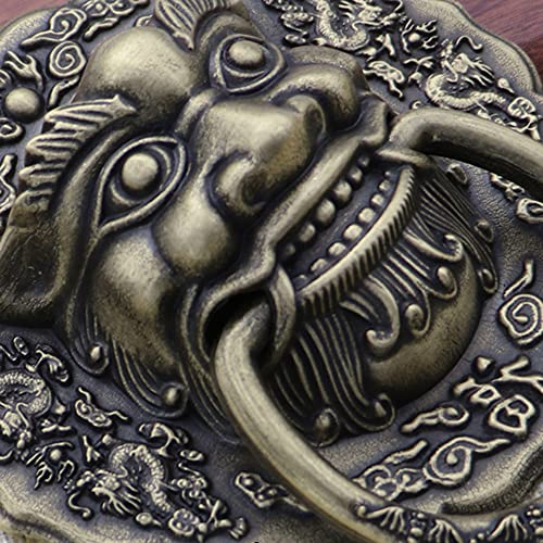 Heurtoir de porte B-22x16cm en métal lourd de conception artisanale