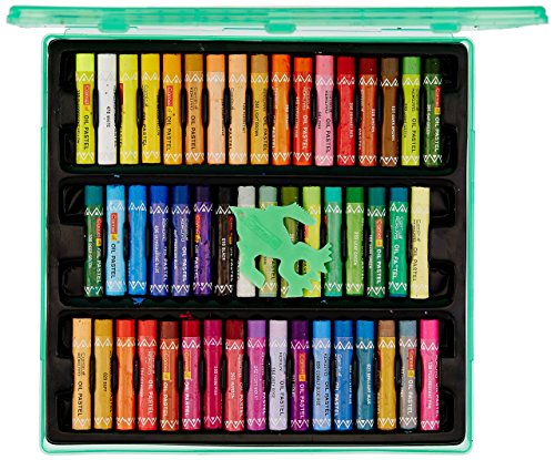 Camlin Kokuyo Oil Pastel Crayons Color 50 Shades Assorted Colours by Camel