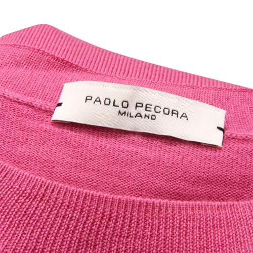 Paolo Pecora 7712AV maglione uomo pull laine gris - 4