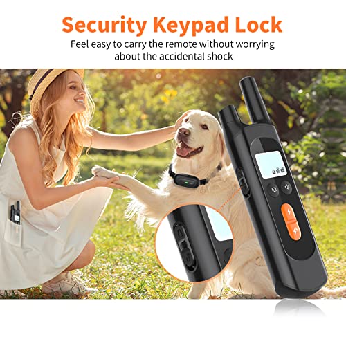 Dog Training Collar, Dog Shock Collar for Large Medium Small Dogs with Remote Range 2600Ft , Waterproof Rechargeable… - Image 4