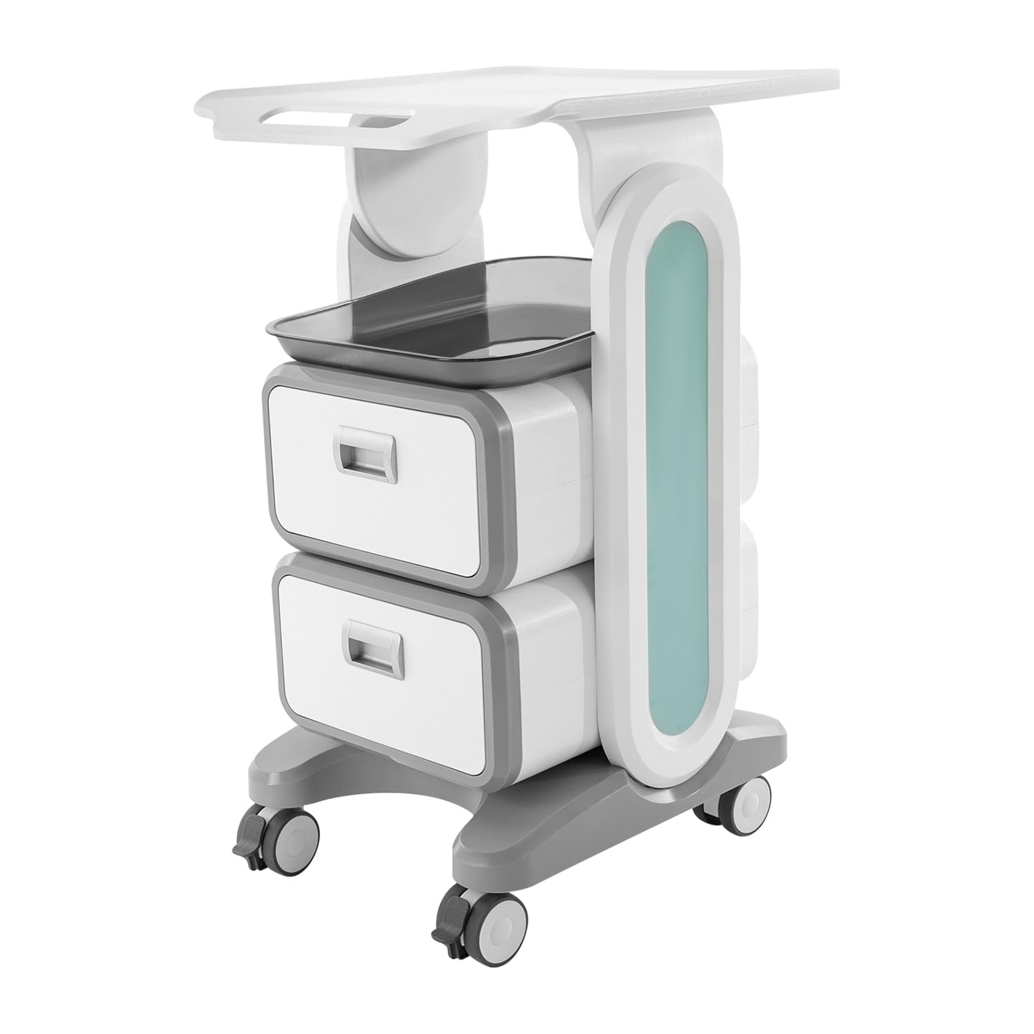 Snapklik.com : Mobile Medical Trolley, 132 Lbs Load Portable ...
