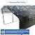 HEYTOWN Metal Carport 13 * 20 FT Heavy Duty Carport Canopy with Galvanized Steel Roof Multi-Use Shelter Outdoor Portable Garage for Car, Boat, Pickup and Tractor