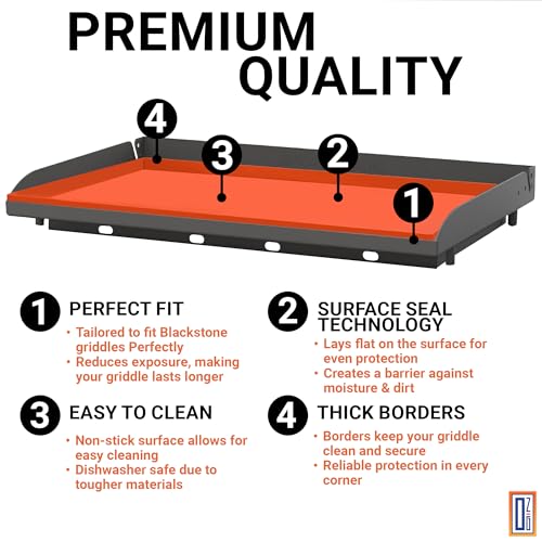 28" XL Premium Silicone Griddle Mat for Blackstone 28 Inch XL Grill, Heavy Duty Food Grade Silicone Griddle Cover, Keep Your Grill Clean and Rust-Free All Year Long by OZG - Image 5