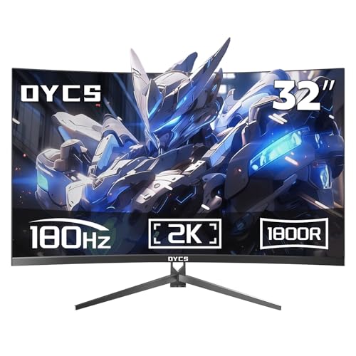 Amazon.co.jp: OYCS 32インチ 曲面ゲーミングモニター 2K QHD 2560