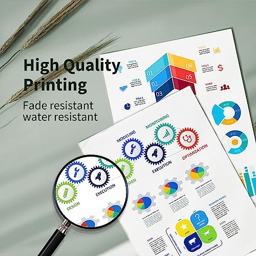 Greenjob Compatible 604XL Ink Cartridge Replacement for Epson 604 Ink Cartridges Multipack Compatible with Expression Home XP-2200 XP-2205 XP-3200 XP-3205 XP-4200 XP-4205 WF-2910 WF-2930 (4-Pack) - Image 3