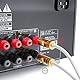 deleyCON 25m Lautsprecherkabel Boxenkabel 2x 1,5mm² Kupferüberzogenes Aluminium CCA Polaritätskennzeichnung 2x48x0,20mm Litze BauPVO/CPR - Weiß