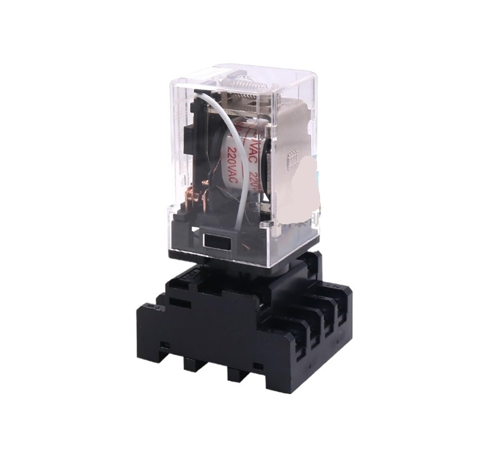 Relé electromagnético JTX-3C con base robusta de 11 pines para alta potencia 4