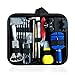 Produktbild BEYAOBN Uhrenwerkzeug Set, 151tlg Uhr Reparatur Uhrmacherwerkzeug Uhr Werkzeug Tasche Watch Tools in Schwarze Nylontasche für Die Meisten Uhrens
