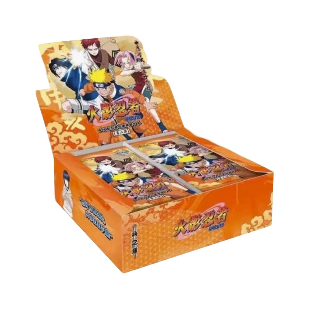 Naruto | Anime Collectable Trading Card | Sealed Box | Simplified Chinese Edition | For Collectors 15+ Years | Naruto Soldier Chapter