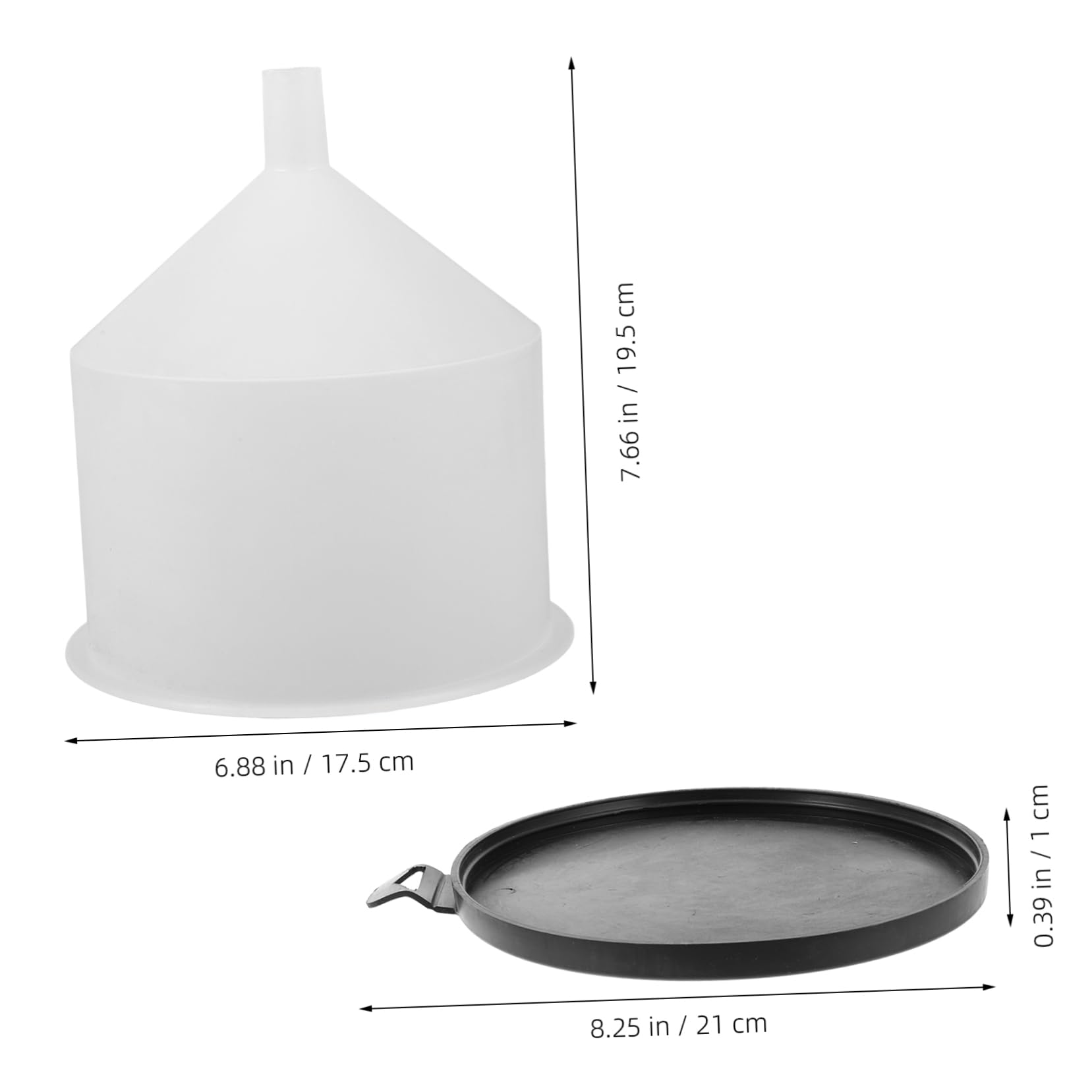 MAGICLULU 1 Ensemble D'Entonnoir Antigel Kit De Remplissage D'Entonnoir De Radiateur pour Liquide De Refroidissement Outils De Rinçage De Liquide De Refroidissement Automatique