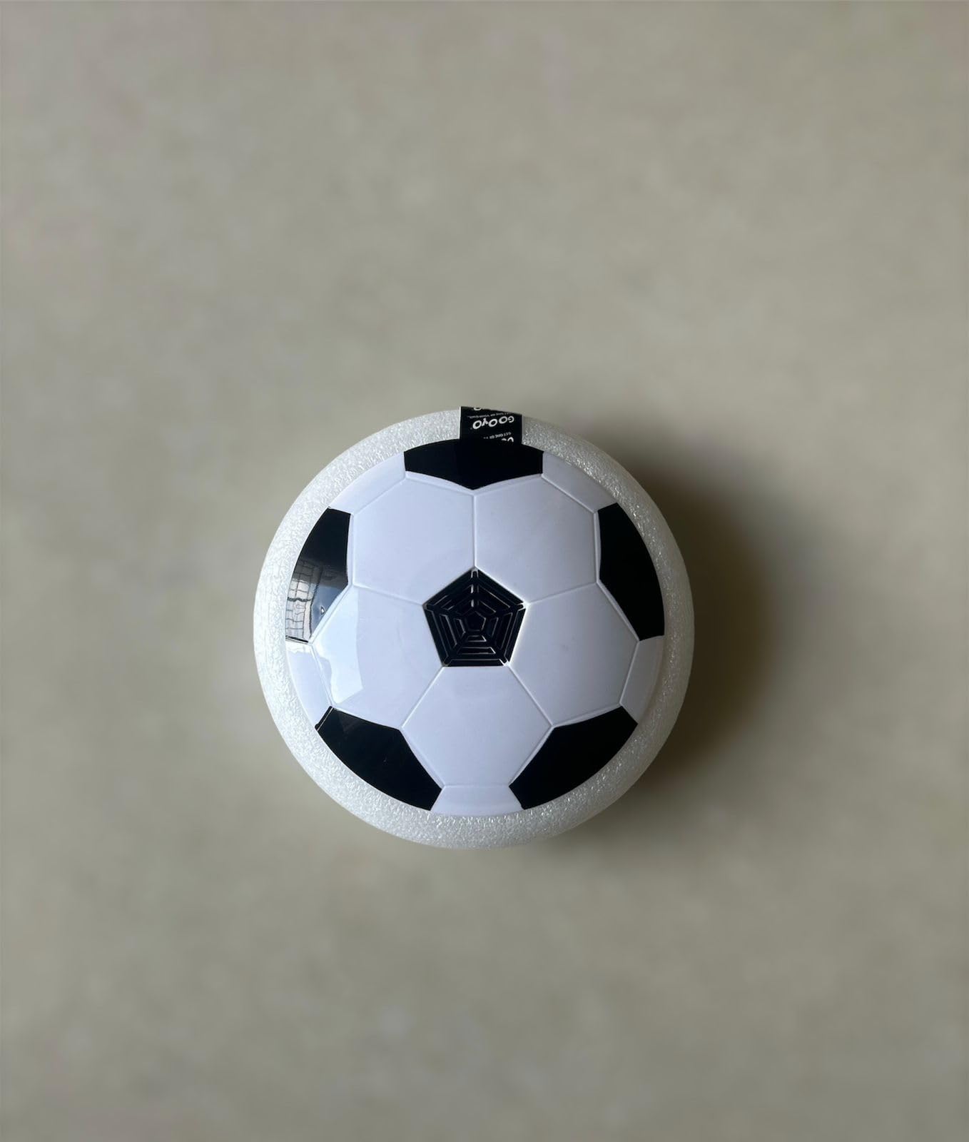 JAF N Gel Floating Hover Football with Colorful Flash Light Effect, Soft Material Foam Bumper, Indoor & Outdoor Pro Air Football Game for Kids and Adults (Black) (B0D7VN25CQ) Amazon Price History, Amazon Price Tracker