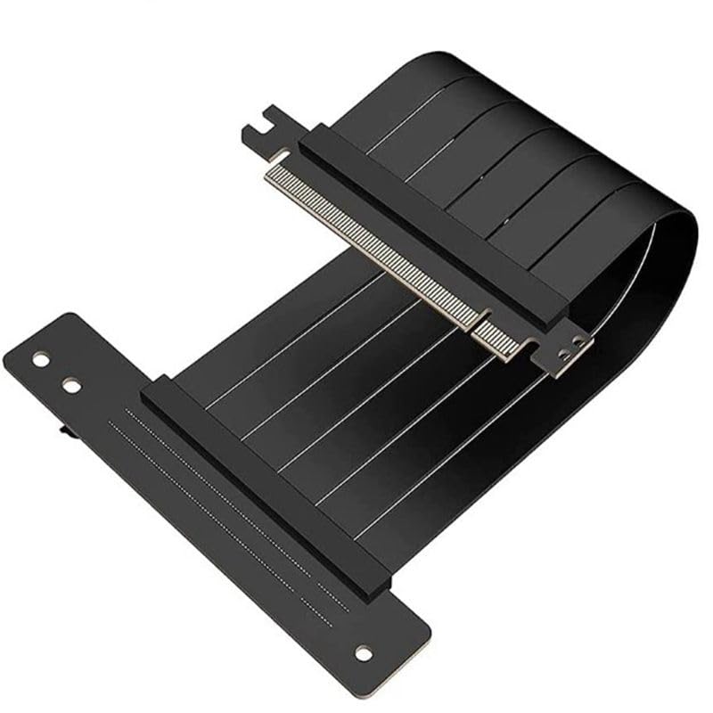 PCIe 4.0 x16 Riser Cable, 200mm GPU Extension Card, 90 Degree Adapter for RTX4090/4080/RX7900XTX, High Speed