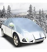 Telo copriauto per Jeep Renegade (2014-2024), DuPont Oxford per Renegade, con paravento, porta con cerniera, protezione da neve, raggi solari e polvere