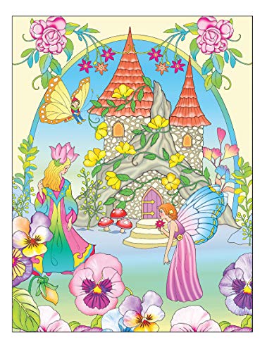 Creative Haven Fairy Gardens Coloring Book