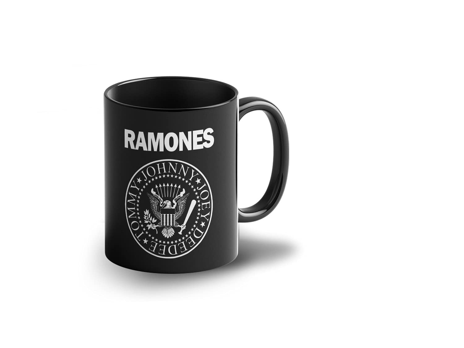 Ramones Rock Band Coffee Mug with Print | Johnny, Joey Printed Mugs | Gift for Friends | 330ml, Microwave & Dishwasher Safe