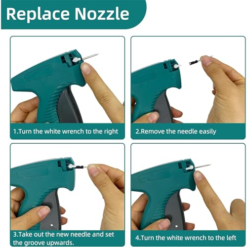 Virtcooy Kledinglabelmachine, Labelmachine voor kleding,Kledinghanger Label Machine | Draagbare kledinglabel-bevestigingsmachine voor kleding, sokken, tassen, bagage, speelgoed - Image 7