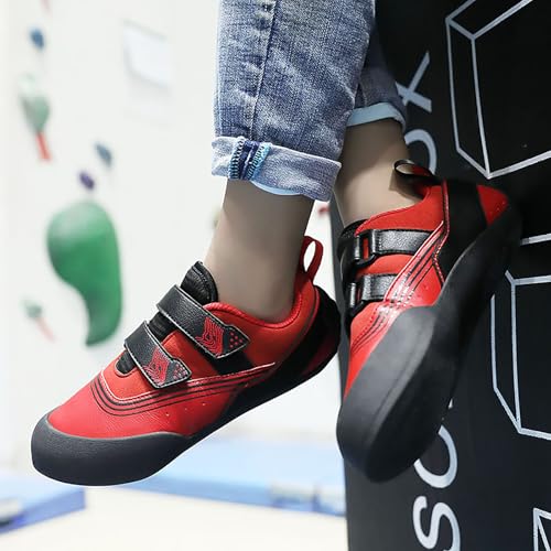 Image of Climbing Shoes Mens Light Anti-Slip Indoor Outdoor Rock Climbing Sneaker for Beginners Professional Climbers
