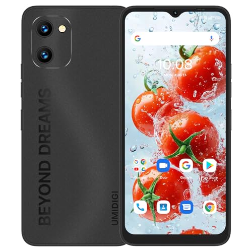 UMIDIGI Unlocked Cell Phone G1 MAX Dual Sim 4G LTE Mobile Phone, 6GB+128GB+256G Expandable, 6.52