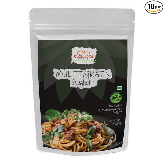 Gluten Free Multigrain Spaghetti/Noodles | No Wheat, No Maida | 200g