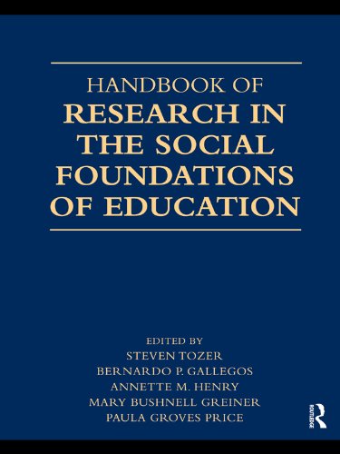 Handbook of Research in the Social Foundations of Education      1st Edition, Kindle Edition