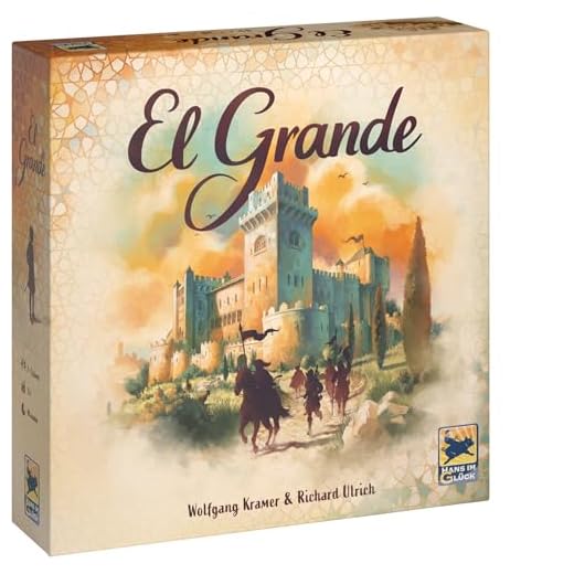 El Grande Gioco da tavolo - Impegnati in intrighi medievali nella Spagna del XV secolo! Gioco di strategia di controllo area per bambini e adulti, età 12+, 2-5 giocatori, 90 minuti di gioco,