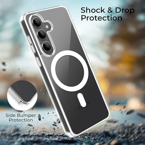 Image of A rtistque Clear Back Cover Case for Samsung Galaxy S23 Fe 5G | Acrylic | Transparent Case for Samsung Galaxy S23 Fe 5G | Shockproof TPU | Stylish Protective Design - Transparent