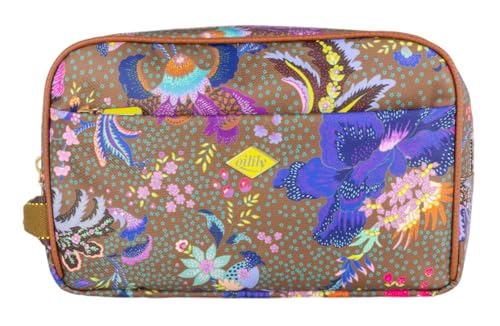Trousse de toilette Oilily Pocket Cosmetic Bag Plantation imprimé végétal