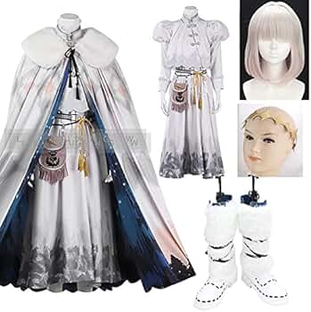 FGO オベロン　コスプレ　靴カバー Amazon.co.jp: ウィッグ、靴 付き Fate/Grand Order FGO オベロン プリ