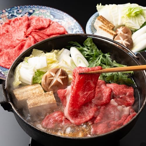 しゃぶまる 特選讃岐 オリーブ牛 赤身 すき焼き 2人前 セット 《野菜・うどん付き》 ギフト お歳暮