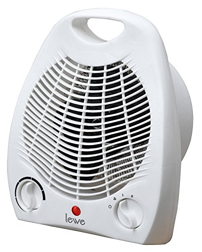 Lewe TH28T Termoventilatore da Appoggio, Bianco