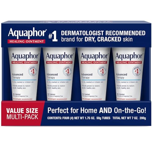 Aquaphor Advanced Therapy Healing Ointment, 1.75 Ounce (Pack of 4)
