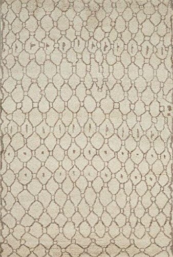 Feizy Rugs Barbary Collection Imported Area Rug, 2' x 3', Natural/Ecru