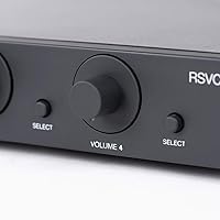 Vista 7 de OSD Audio Selector de altavoces 4X con resistencia de control de volumen Audiófilo - RSVC4
