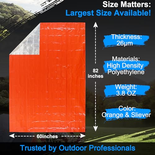 Emergency-Poncho-4-Pack-53-x-51-Emergency-Blanket-2-Pack-82-x-60-with-Mylar-Blanket-Liner-Larger-and-Thicker-Survival-Blanket