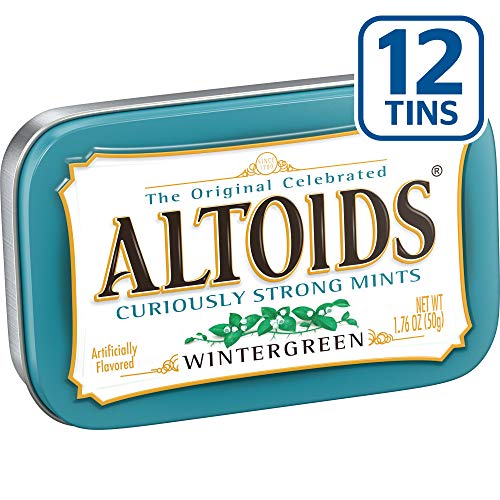 Altoids Classic Wintergreen Breath Mints, 1.76 Ounce - 6 Count (Pack Of 2) #TOP1