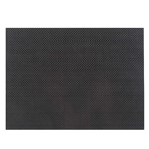 Piatto in Fibra di Carbonio, Materiale Foglio di Pannello in Fibra di Carbonio Twill di Alta Durezza con Superficie Luminosa(200 * 300 * 1.5mm)