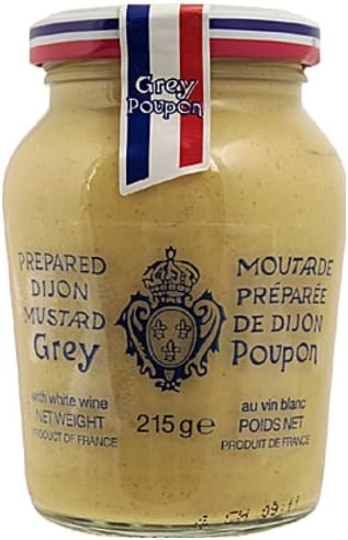Grey Poupon Dijon Mustard 215 g (Pack of 6)